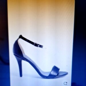 Maurice's Diana Elegant Black Ankle Strap Heels